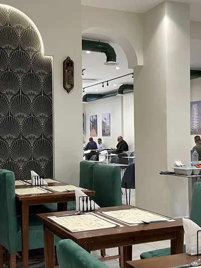 Authentic atmosphere